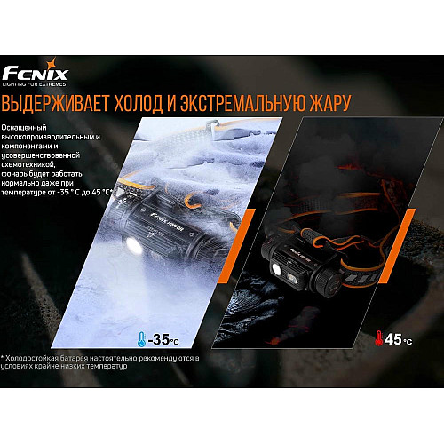 Фонарь налобный Fenix HM70R