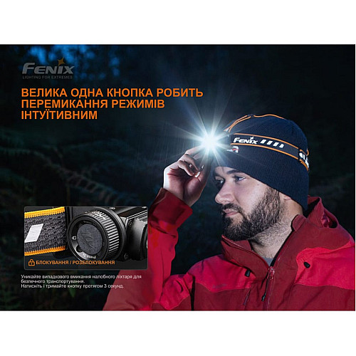 Фонарь налобный Fenix HM60R, камуфляж | Лимитированная серия