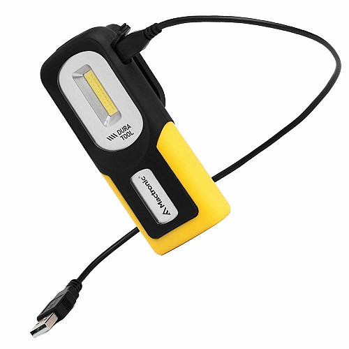 Фонарь профессиональный Mactronic Dura Tool (110 Lm) Cool White/Red LED Magnetic Recharg Type-C (PWL0014)