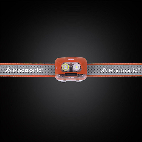 Ліхтар налобний Mactronic Vaya (480 Lm) Cool/Warm White/Red LED Recharg Type-C (AHL0091)