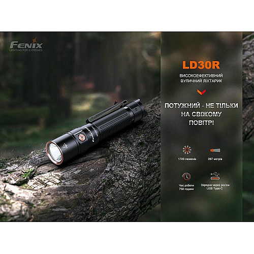 Фонарь ручной Fenix LD30R
