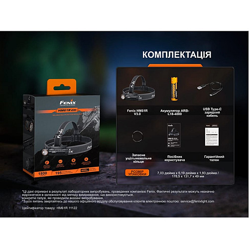 Мультиліхтар Fenix HM61R V3.0