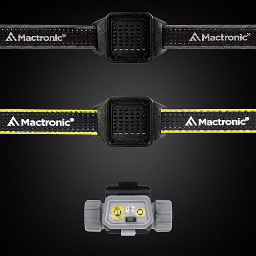 Ліхтар налобний Mactronic Prism (650 Lm) Cool White/RGB LED Recharg Type-C Helmet Kit (THL0141)
