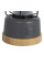 Ліхтар кемпінговий Bo-Camp Harlington Rechargable Dimming 370 Lumen Bamboo-Grey (5818921)