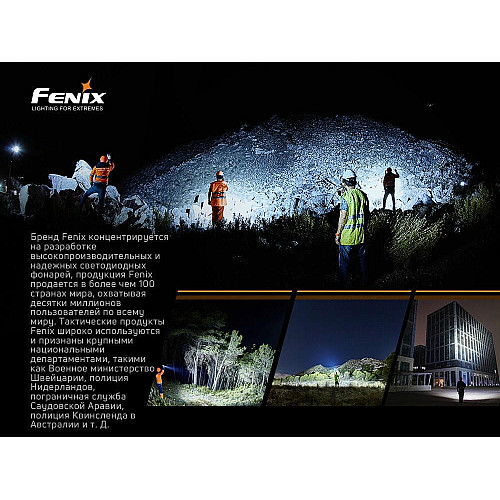 Фонарь ручной Fenix LR50R