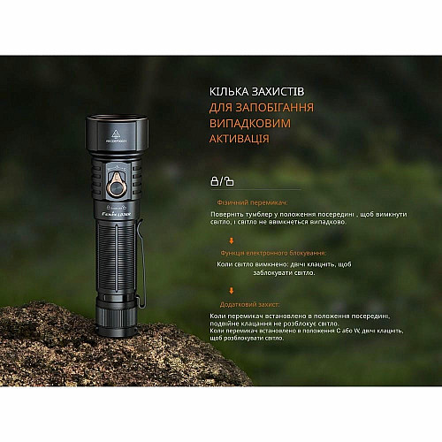 Ліхтар ручний Fenix LD36RB чорний