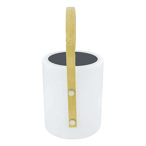 Ліхтар кемпінговий Bo-Camp Longford Solar 150 Lumen Bamboo/White
