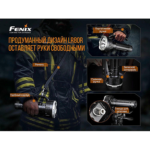 Фонарь ручной Fenix LR80R