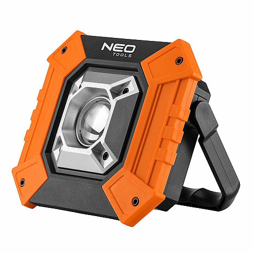Прожектор на батарейках Neo Tools, ААх3, 750лм, 10Вт, функция Power Bank, 3 функции освещения, IP20