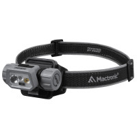 Ліхтар налобний Mactronic Prism (650 Lm) Cool White/RGB LED Recharg Type-C Helmet Kit (THL0141)