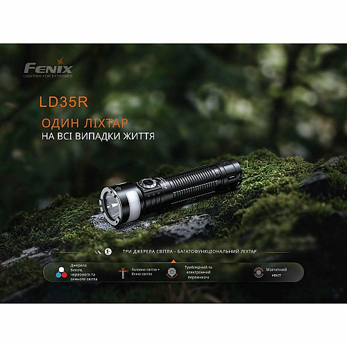 Фонарь ручной Fenix LD35R