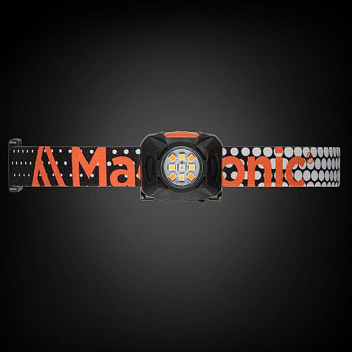 Фонарь налобный Mactronic Rebel (400 Lm) Cool/Warm White/Red LED Recharg Type-C (AHL0061UC)