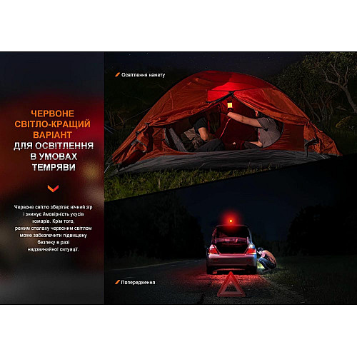 Ліхтар кемпінговий Fenix CL26R Pro, мармуровий білий
