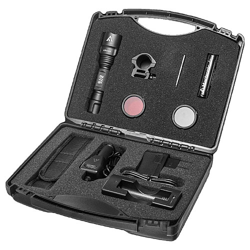 Фонарь тактический Mactronic Black Eye 650 (650 Lm) Recharg Type-C Gun Mount RGB Kit (L-MX532L-RC/SET3)
