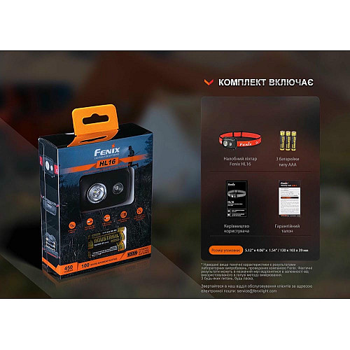 Фонарь налобный Fenix HL16 AAA розовый