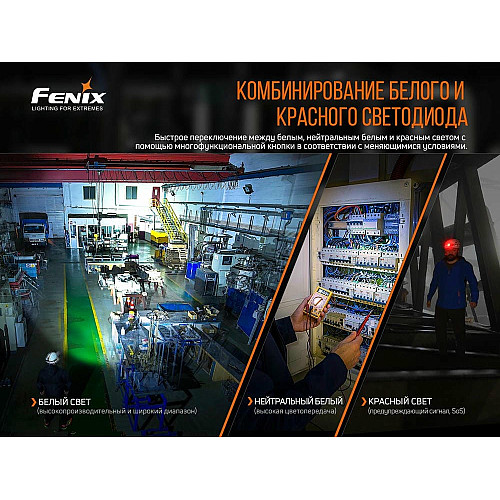Фонарь налобный Fenix HM70R