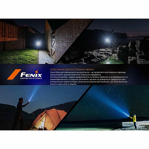 Ліхтар ручний Fenix LD36RB чорний