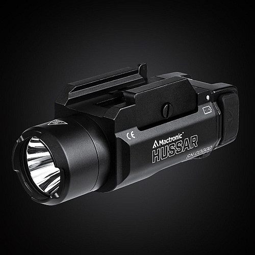 Ліхтар тактичний Mactronic Hussar (1050 Lm) Gun Mount (THG0010)