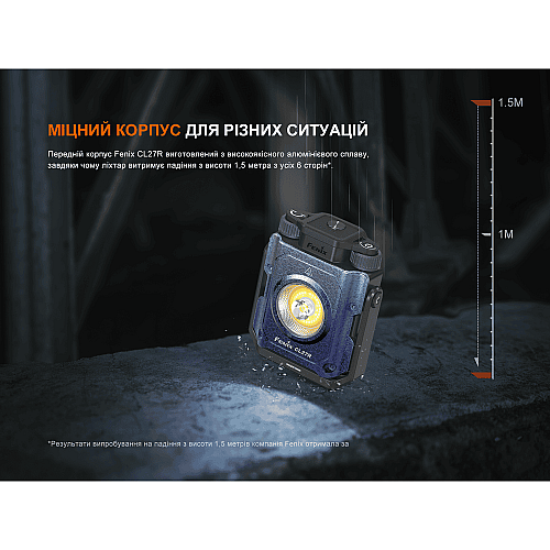 Фонарь прожектор Fenix CL27R зеленый