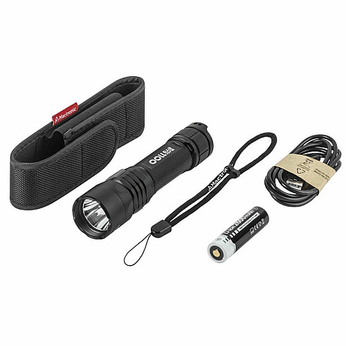Фонарь тактический Mactronic Black Eye 1100 (1100 Lm) Recharg Type-C (THH0048)