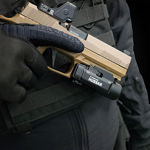 Ліхтар тактичний Mactronic Hussar (1050 Lm) Gun Mount (THG0010)