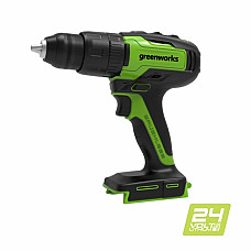 Дриль-шуруповерт ударний акумуляторний Greenworks GD24DD60