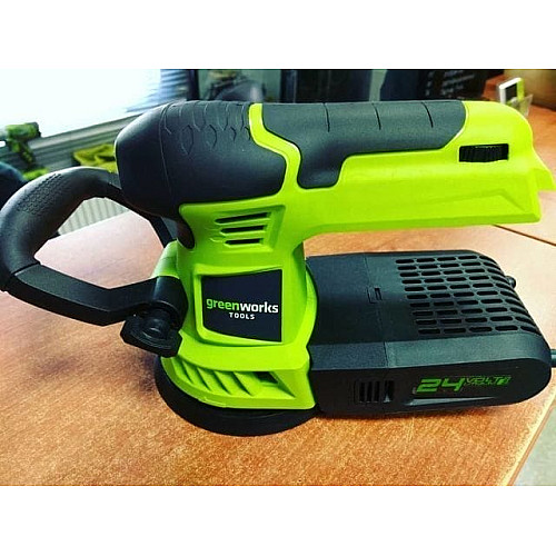 Шліфмашинка акумуляторна Greenworks G24ROS