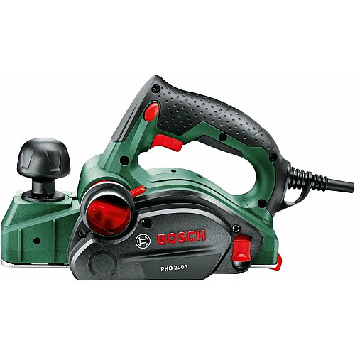 Рубанок Bosch PHO 2000 380Вт 80мм стругання до 2мм 2.58кг