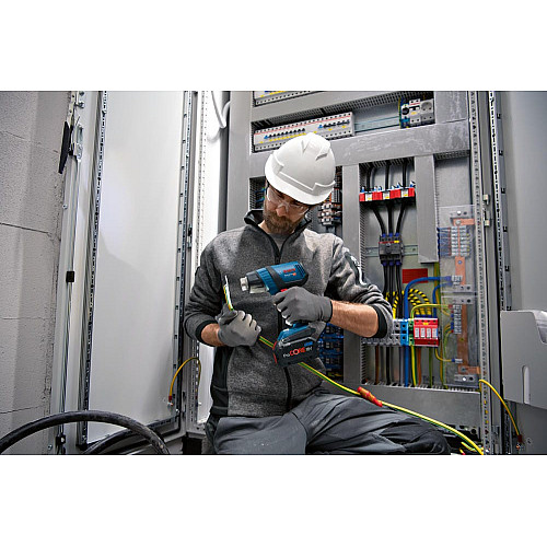 Фен будівельний акумуляторний Bosch Professional GHG 18V-50 18В 300/500°C 175 л/хв 0.59кг без АКБ та ЗП