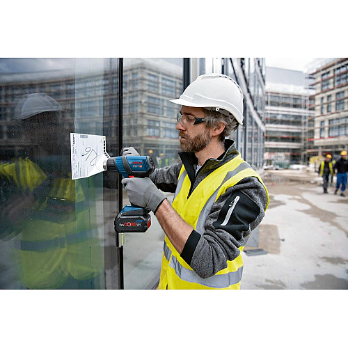 Фен будівельний акумуляторний Bosch Professional GHG 18V-50 18В 300/500°C 175 л/хв 0.59кг без АКБ та ЗП