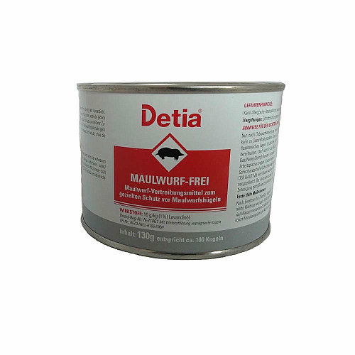 Засіб від кротів, репелент Detia Моулфрі / Maulwurf-frei 130 г
