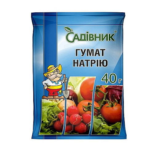 Гумат натрію Садівник 40 г
