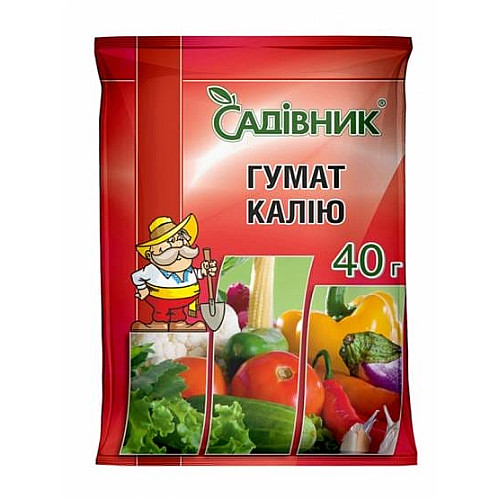 Гумат калия Садовник 40 г