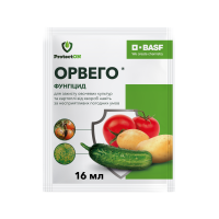 Фунгіцид для захисту овочевих та картоплі від хвороб Орвего к.с. ProtectON 16 мл