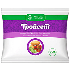 Фунгіцид Тройсет в.г. 250 г від мілдью, фітофторозу, альтернаріозу Ukravit / Укравіт