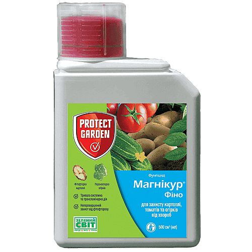 Фунгицид Магникур Фино 61 SC, 687,5 КС Protect Garden Германия, флакон 500 мл