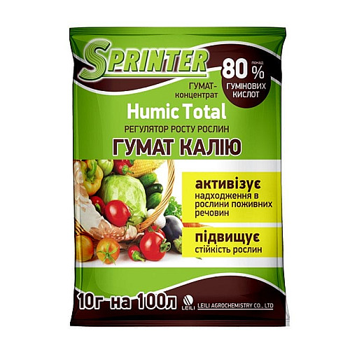 Гумат калію HUMIC TOTAL 10 г