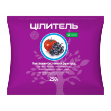 Фунгіцид Цілитель з.п. 250 г від фітофтороза, альтернаріоза, мілдью, чорної плямистості Ukravit / Укравіт