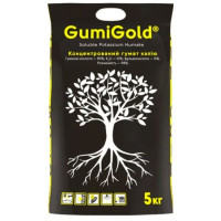 Органічне добриво - концентрований гумат калію - сухий Гумі Голд GumiGold 5 кг