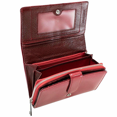Гаманець жіночий шкіряний Semi Line RFID Red (P8237-2)