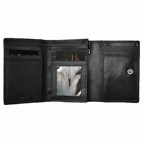 Гаманець жіночий шкіряний Semi Line RFID Black (P8272-0)