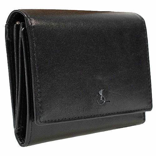 Гаманець жіночий шкіряний Semi Line RFID Black (P8263-0)