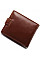 Стильне шкіряне чоловіче портмоне ST Leather В103 Коричневий