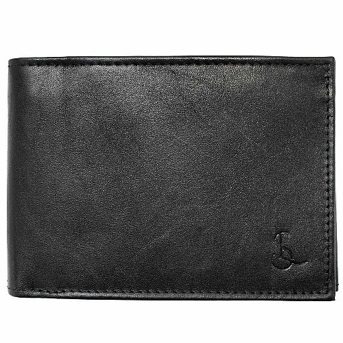 Портмоне чоловіче шкіряне Semi Line RFID Black (P8276-0)