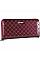 Гаманець жіночий шкіряний Semi Line RFID Dark Red (P8238-2)