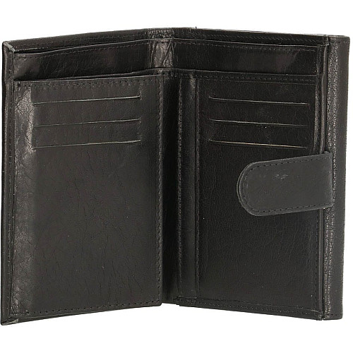 Портмоне Old West San Antonio с отдел. для 9 кр.карт с RFID защитой Черн. (13,5x10x3см)
