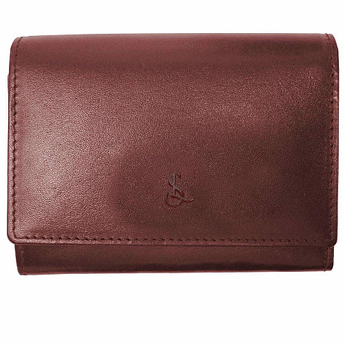 Гаманець жіночий шкіряний Semi Line RFID Dark Red (P8263-2)