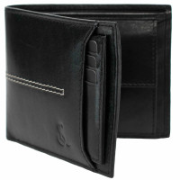 Портмоне чоловіче шкіряне Semi Line RFID Black (P8267-0)