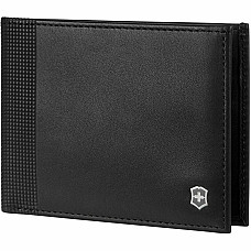 Портмоне Victorinox Trаvel Altius Alox Slim Black, шкіра, чорне