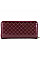 Гаманець жіночий шкіряний Semi Line RFID Dark Red (P8238-2)